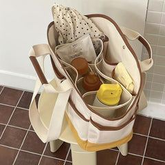 Large Capacity Canvas Shoulder Bag for Women
