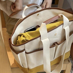 Large Capacity Canvas Shoulder Bag for Women
