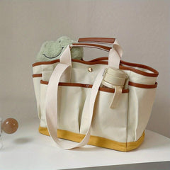 Large Capacity Canvas Shoulder Bag for Women