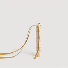 Straw Square Shoulder Bag Crossbody Bohemian Bag