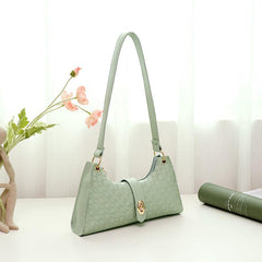 Leather Satchel Shoulder Bag for Work