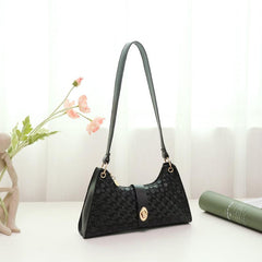 Leather Satchel Shoulder Bag for Work