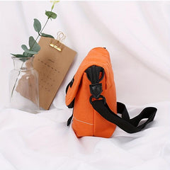 Japanese Style Canvas Crossbody Bag Mini Shoulder Bag Purse