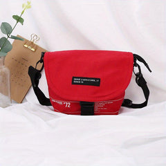 Japanese Style Canvas Crossbody Bag Mini Shoulder Bag Purse