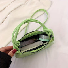 Letter Graphic Small Hobo Bag for Women