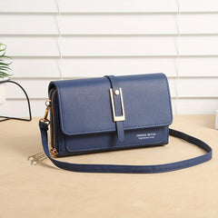 Classic Square Shoulder Bag Solid Crossbody Bag