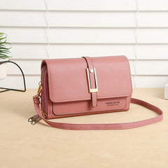 Classic Square Shoulder Bag Solid Crossbody Bag