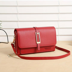 Classic Square Shoulder Bag Solid Crossbody Bag