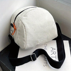 Corduroy Crossbody Bag Lightweight Shoulder Bag