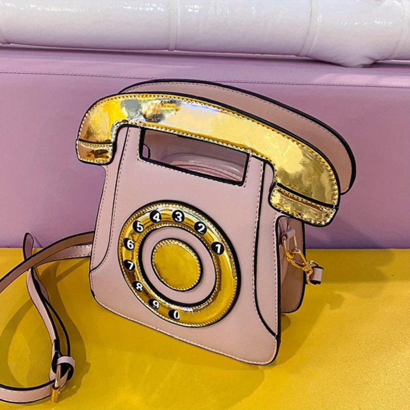 Funny Phone Shaped Crossbody Bag for Women