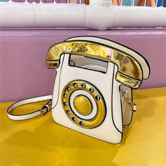 Funny Phone Shaped Crossbody Bag for Women