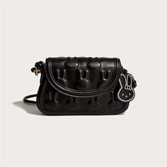 Cartoon Bunny Shoulder Bag Colorblok Crossbody Bag