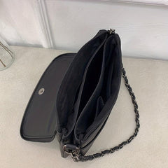 Gothic Studded Crossbody Bag Halloween Skull Shoulder Bag
