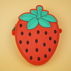 Cartoon Strawberry Crossbody Bag Coin Purse
