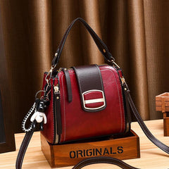 Mini Retro Crossbody Bag Versatile Bucket Bag Women's Messenger Handbag
