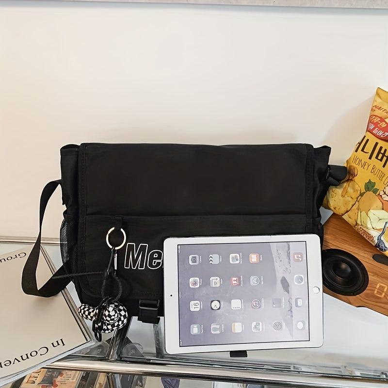Casual Large Capacity Messenger Bag All Match Crossbody Bag