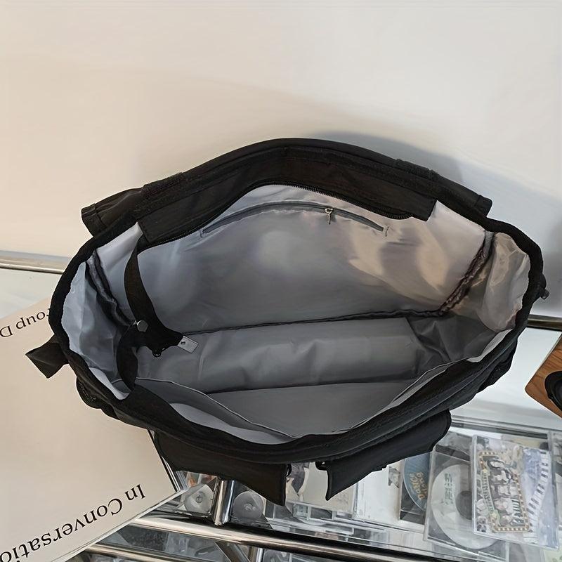 Casual Large Capacity Messenger Bag All Match Crossbody Bag