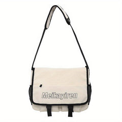 Casual Large Capacity Messenger Bag All Match Crossbody Bag