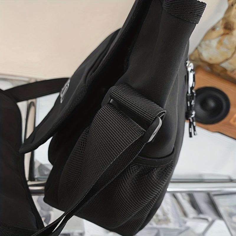 Casual Large Capacity Messenger Bag All Match Crossbody Bag