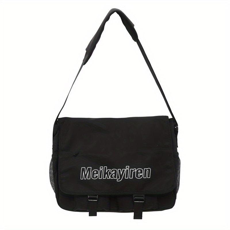Casual Large Capacity Messenger Bag All Match Crossbody Bag