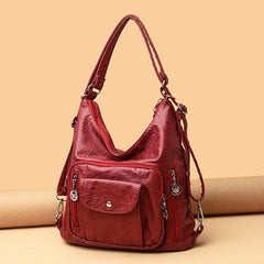 Retro Style Crossbody Bag for Women with Adjustable Strap