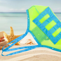 Large Capacity Mesh Beach Bag Foldable Grocery Travel Outdoor Storage Bag