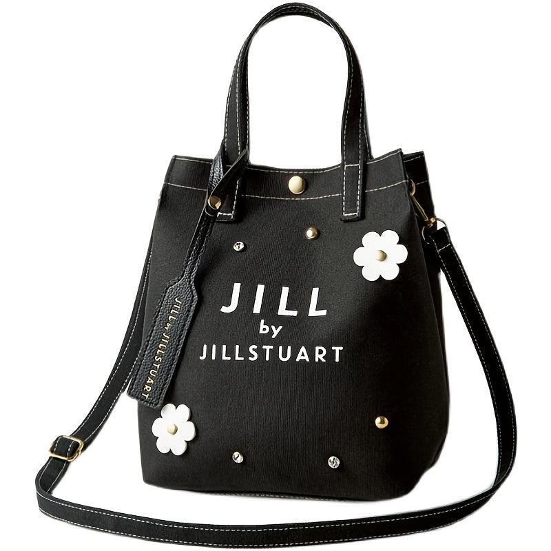 Flower & Rivets Decor Crossbody Bag Satchel Bag