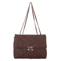 Argyle Quilted Crossbody Bag Women's Chian Shoulder Bag