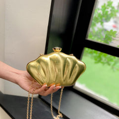 Crocodile Pattern Shell Crossbody Bag & Purse