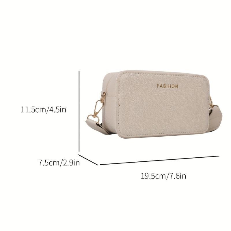 Minimalist Square Crossbody Bag All Match Classic Purse