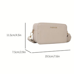 Minimalist Square Crossbody Bag All Match Classic Purse