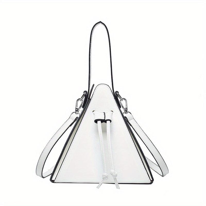 Minimalist Triangle Crossbody Bag