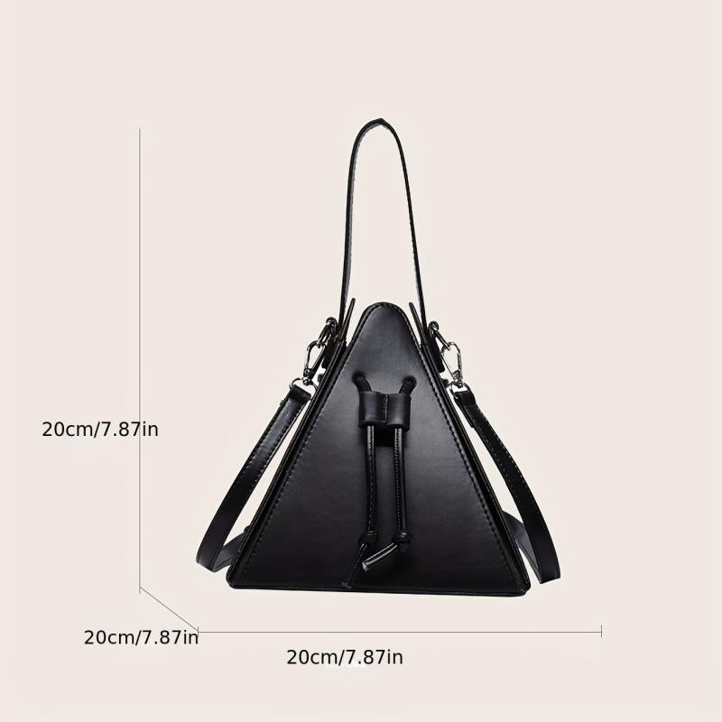 Minimalist Triangle Crossbody Bag