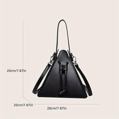 Minimalist Triangle Crossbody Bag