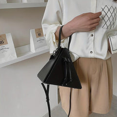 Minimalist Triangle Crossbody Bag