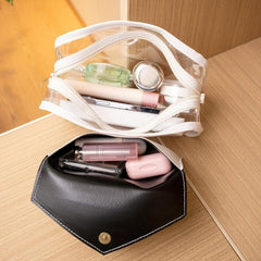Transparent Crossbody Bag Waterproof PVC Square Bag Stadium Approved