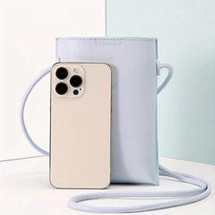 Mini Crossbody Bag Women Bucket Bag Solid Shoulder Purse