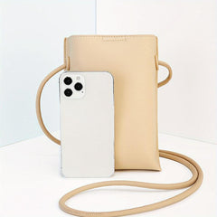 Mini Crossbody Bag Women Bucket Bag Solid Shoulder Purse