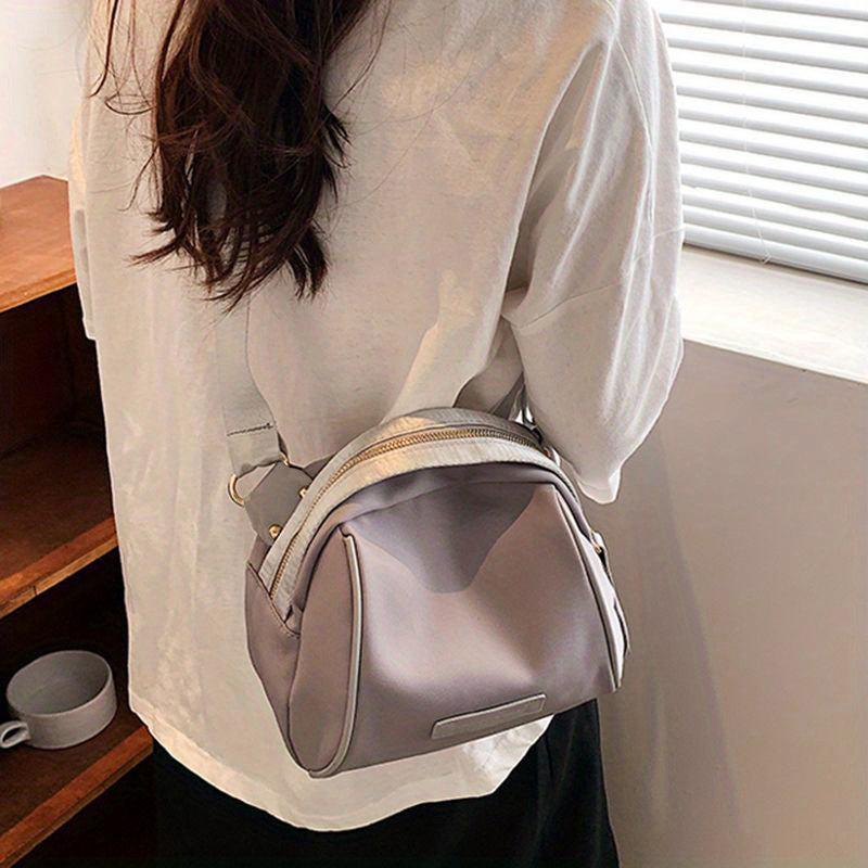 Casual Crossbody Bag Nylon Shoulder Bag Women's Handbag & Purse