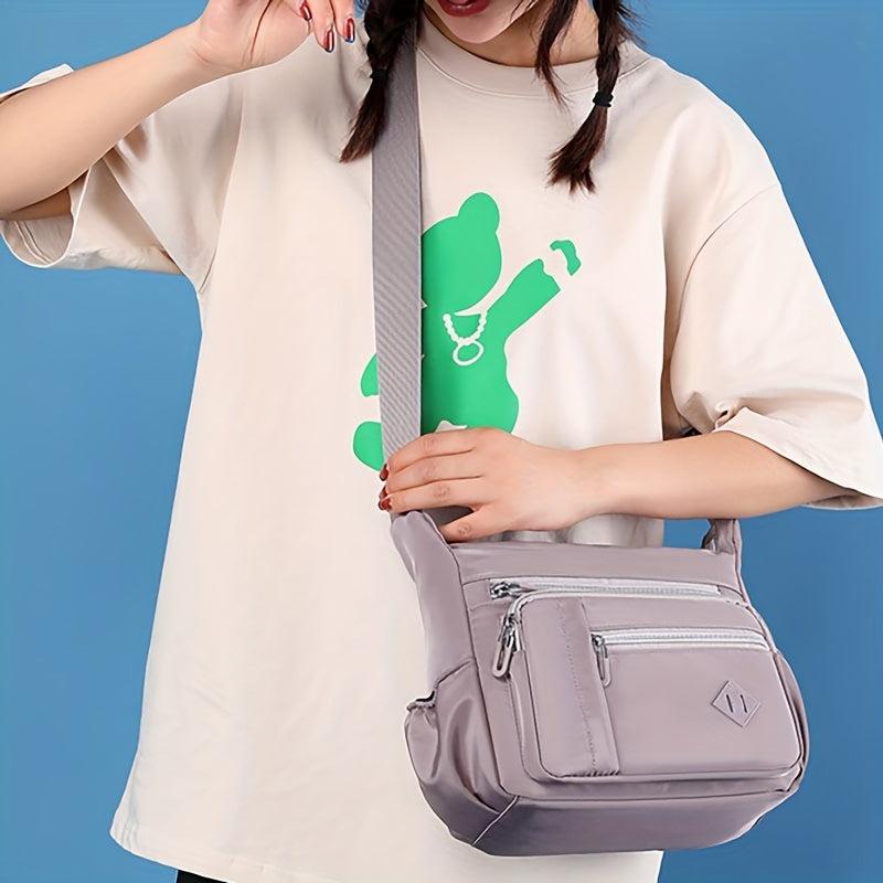 Nylon Crossbody Bag Functional Shoulder Bag Women's Handbag