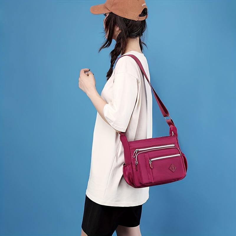 Nylon Crossbody Bag Functional Shoulder Bag Women's Handbag