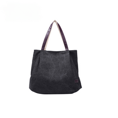 Vintage Canvas Shoulder Hobo Bag Women's Casual Handbag