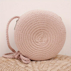 Straw Woven Beachbag Crossbody Bag Mini Coin Purses