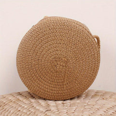 Straw Woven Beachbag Crossbody Bag Mini Coin Purses