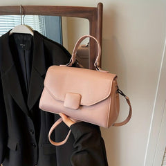 Chic Crossbody Bag Vegan Leather Shoulder Purse Women's Handbag