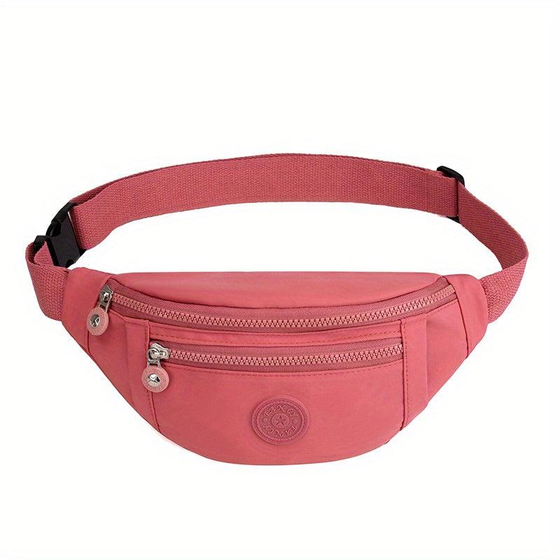 Waterproof Outdoor Chest Bag Nylon Lightweight Adjustable Crossbody Bag