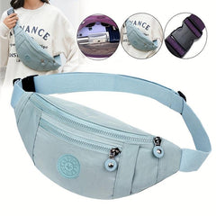 Waterproof Outdoor Chest Bag Nylon Lightweight Adjustable Crossbody Bag