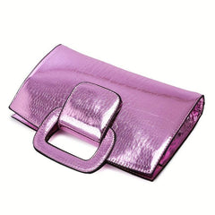 Neon Crocodile Crossbody Bag Metallic Handbags Women