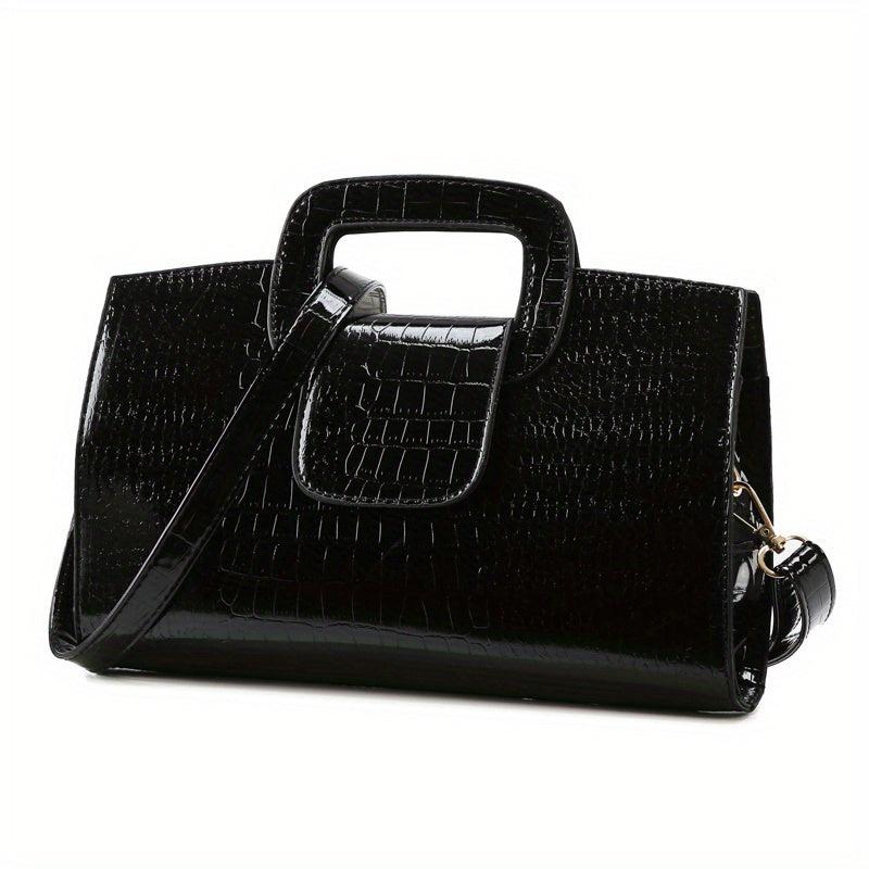 Neon Crocodile Crossbody Bag Metallic Handbags Women