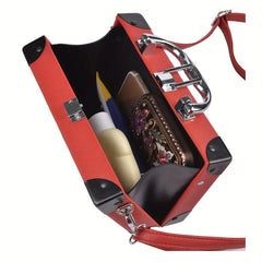 Vintage Radio Shaped Crossbody Bag Handbag Clutch for Women Prom